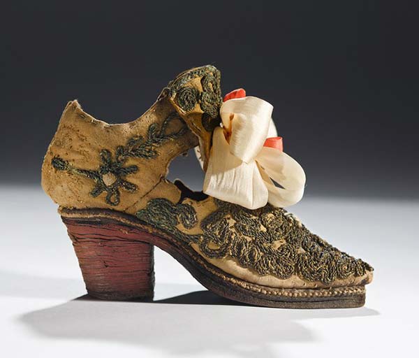 Red heels from the 17th century