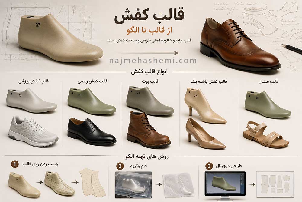 انواع قالب کفش