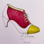 طراحی کفش یلدا نجمه هاشمی