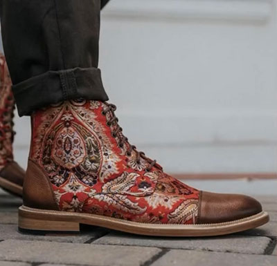 طراحی کفش مردانه